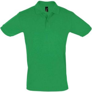 SOLS Heren Perfect Pique Korte Mouw Poloshirt (Kelly Groen)