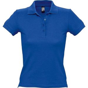 SOLS - Pique Korte Mouw Poloshirt - Koningsblauw - Katoen