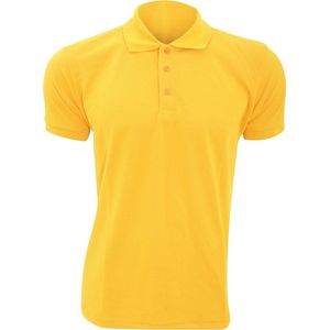 SOLS Heren Prime Pique Poloshirt met korte mouwen (Goud)