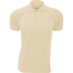 SOLS Heren Prime Pique Poloshirt met korte mouwen (Zand)