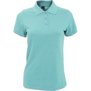 SOLS Dames dames Prime Pique Polo Shirt (Hemelsblauw)