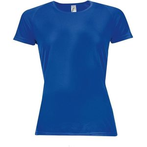 SOLS Dames dames Sportief T-Shirt met korte mouwen (Koningsblauw)