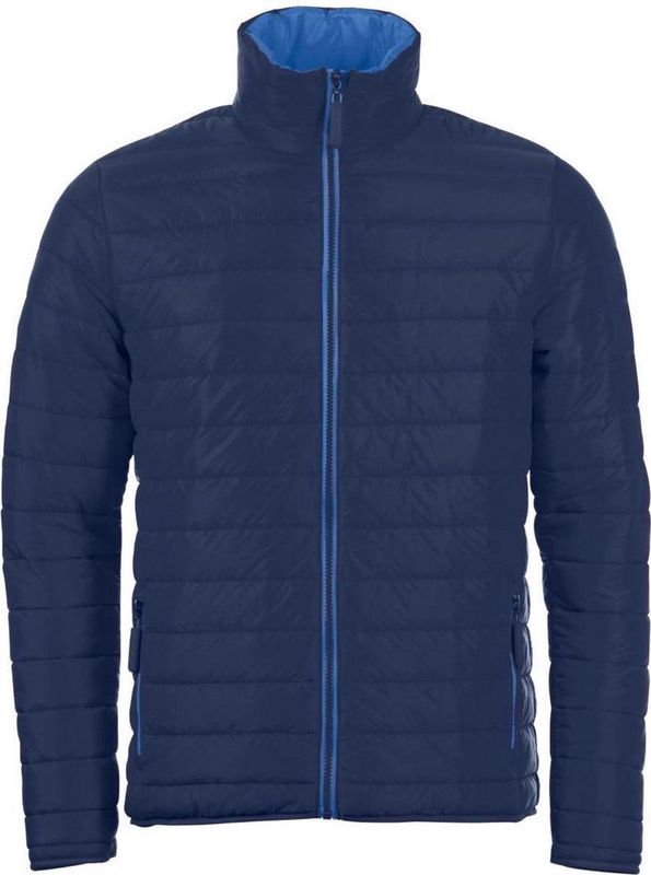 SOLS - Herenrit - Gewatteerd Jasje - Marine - Waterafstotend