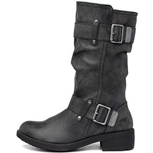 Rocket Dog Trumble Biker Boots voor dames, Zwart zwart zwart Ag7, 40 EU