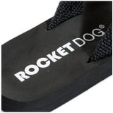 Rocket Dog - Adios - Teenslippers - Zwart - Textiel - Slip-on Design