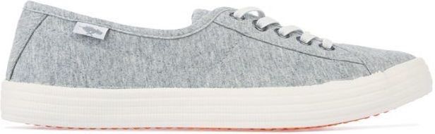 Rocket Dog - Chow Chow - Pumps - Lichtgrijs - Katoen - Vetersluiting