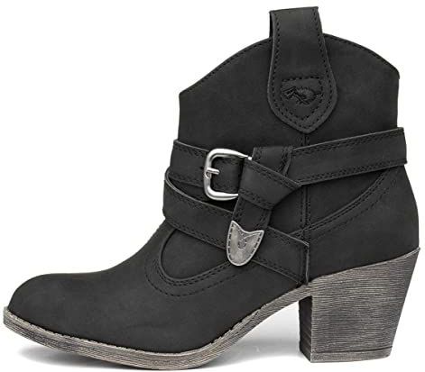 Rocket Dog - Satire Lane - Cowboylaarzen - Zwart - Synthetisch