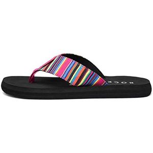 Women's Rocket Dog Adios Aloe Flip Flops In Pink - Maat 36