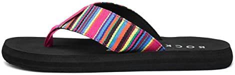 Rocket Dog - Adios Aloe - Teenslippers - Roze - Textiel