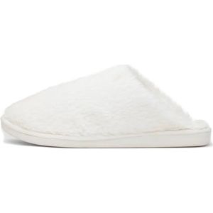 Rocket Dog Rosie Womens Taupe Gebreide Muilezel Slipper, Wit, 40 EU