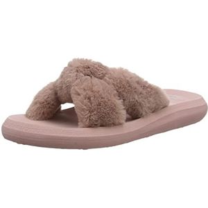 Rocket Dog Slade Slippers voor dames, Roze Bont, 36 EU