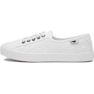 Rocket Dog - Chow Chow Elsie - Pumps - Wit - Canvas - Floral Borduursel