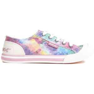 Rocket Dog Jazzin Sneakers voor dames, Tie Dye, Roze