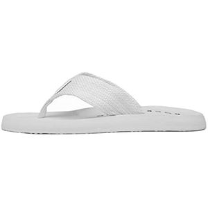 Rocket Dog Adios Womens witte singelband Flip Flop, Wit, 39 EU