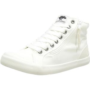 Rocket Dog Dames Jazzin HI Sneaker, wit, 7 UK, Wit, 40 EU