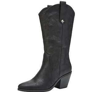 Women's Rocket Dog Feria Cowboy Boots in Black