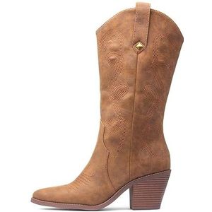 Rocket Dog Feria Western Boot, Walnoot, 7 UK, Walnoot, 40 EU