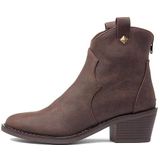 Rocket Dog - Yolanda - Enkellaarsjes - Bruin - Nep Leer