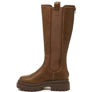 Rocket Dog - Dreasl - Laarzen - Bruin - Synthetisch - Ritssluiting Achterkant