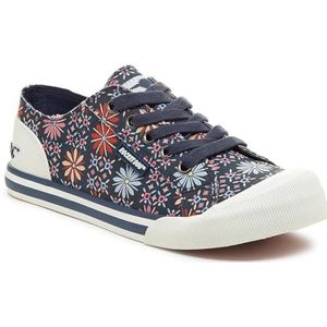 Rocket Dog Jazzin Sneakers voor dames, 3/8, marineblauw, 39 EU