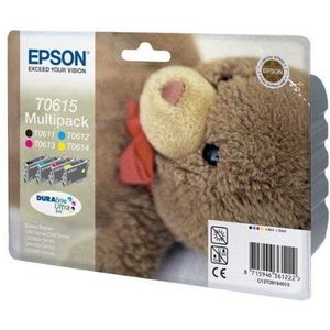 Epson C13T06154010 - T0615 QUAD PACK T061 QUAD PACK RETAIL OPLOSSING