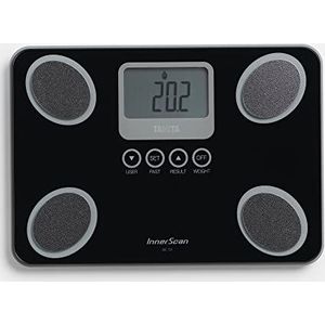 Tanita BC-731 nauwkeurige, kleine en handige lichaamsanalyse-weegschaal, zwart