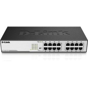 D-Link DGS1016D/E - Netwerkswitch - 16 Poorten - Unmanaged