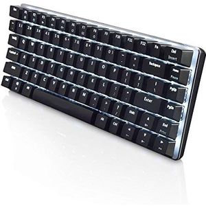 DKee toetsenborden Real Mechanical Keyboard Groene Axis Desktop Notebook Toetsenbord Volledige sleutel No Punch Button Black Axis (Color : Black, Size : Green axis)