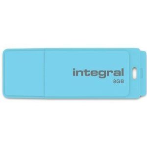 Integral Memory INFD8GBPASBLS 8GB geheugenkaart hemelsblauw