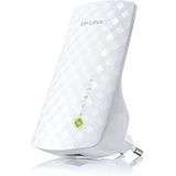 TP-Link RE200 WLAN Repeater (750 Mbps, Dual WLAN AC+N, WLAN-versterker, LAN-poort, App Control, Compatibel met alle WLAN-apparaten) & Amazon Basics Ethernet Netwerkkabel, RJ45, Cat6