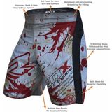 RDX - Revenge Series - Boksbroek - Bloedrood - MMA Shorts