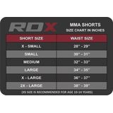 RDX - Revenge Series - Boksbroek - Bloedrood - MMA Shorts
