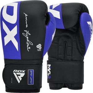 RDX Rex F4 Bokshandschoenen - Boxing gloves - Blauw,Zwart - 12 OZ