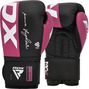 RDX Sports Rex F4 Bokshandschoenen - Boxing Gloves - Sparring - Vechtsporthandschoenen - Boksen - Roze - 12 oz