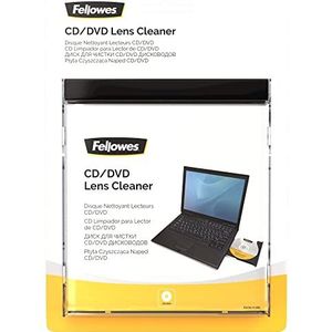 Fellowes 99761 CD / DVD lensreiniger, snelle reiniging, 99761