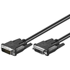 Microconnect DVI-D/DVI-D 2m DVI-kabel zwart