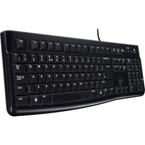 Logitech - K120 - Toetsenbord - Zwart - QWERTY