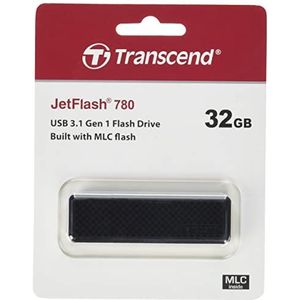 Transcend JetFlash 780, 32GB USB flash drive 32 GB USB Type-A 3.2 Gen 1 (3.1 Gen 1) Zwart