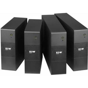 Eaton UPS 5S 1500 IEC - Line-interactive UPS - 5S1500I - vermogen 1500VA (8 IEC 10A stopcontacten) - Tel/fax/internet/netwerk 10/100 RJ45) - zwart, 1500VA / IEC-stopcontacten