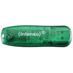 Intenso - Rainbow Line - USB-stick - Groen - 8 GB - USB 2.0