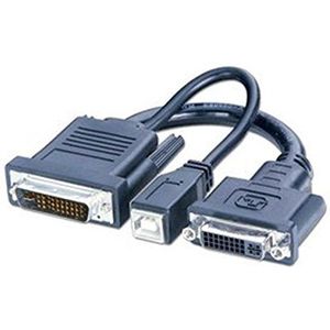 LINDY M1-D/A-adapter naar DVI-I & USB M1-DA-stekker/DVI & USB-aansluitingen 41229