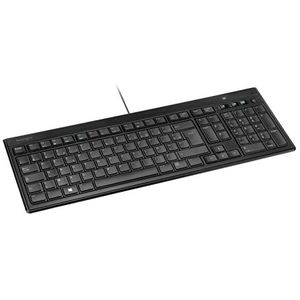 Kensington Advance Fit toetsenbord USB AZERTY Frans Zwart