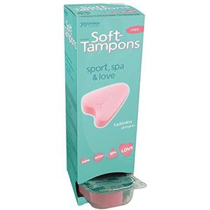 Joydivision Soft Tampons - hygiÃ«nische huidvriendelijke comfortabel en aangenaam om te dragen - ideaal zelfs voor zeer zware menstruatie mini 10 pack