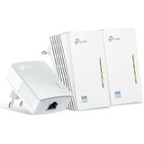 TP-Link TL-WPA4220 T KIT - Powerline adapter - AV600 - 3 Stuks