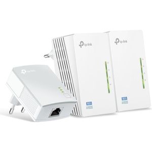 TP-Link TL-WPA4220 T KIT - Powerline Adapter - AV600 - 3 Stuks