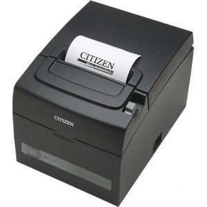 Citizen CT-S310II - Bondrucker - zweifarbig (monochrom) - Thermozeile - Rolle (8 cm), Rolle (5,8 cm) - 203 dpi - bis zu 160 mm/s - USB, seriell - Cutter - schwarz