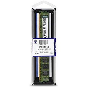 Kingston Technology ValueRAM KVR16N11/8 geheugenmodule 8 GB 1 x 8 GB DDR3 1600 MHz