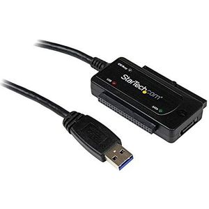 StarTech.com USB 3.0 adapterkabel voor 2,5 inch of 3,5 inch SATA of IDE harde schijf (USB3SSATAIDE)