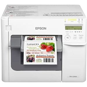 Epson TM-C3500 labelprinter Inkjet Kleur 720 x 360 DPI 103 mm/sec Bedraad Ethernet LAN