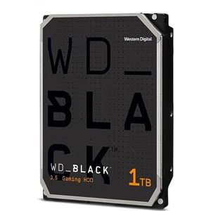 WD_BLACK 1TB prestatie 3,5"" interne harde schijf - 7200 RPM-klasse, SATA 6 Gb/s, 64 MB Cache